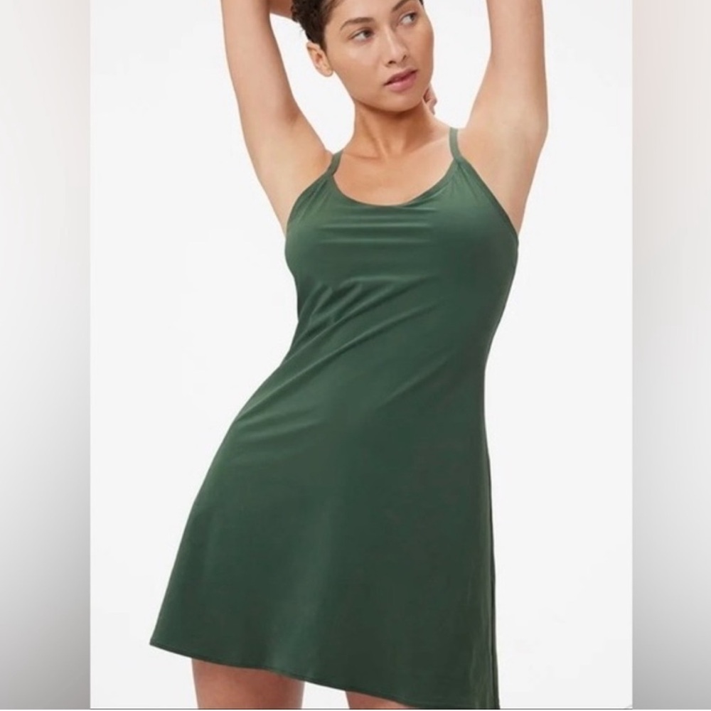 NWT Outdoor Voices Exercise Dress - Evergreen